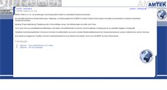 Desktop Screenshot of amtek.de