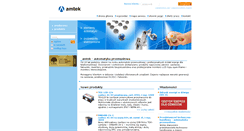 Desktop Screenshot of amtek.pl